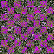 Tie Dye Camo NFT #1176 &copy; Dan Ellis vague.paris