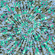 Tie Dye Camo NFT #1194 &copy; Dan Ellis vague.paris