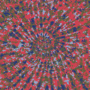 Tie Dye Camo NFT #1216 &copy; Dan Ellis vague.paris