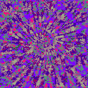 Tie Dye Camo NFT #1219 &copy; Dan Ellis vague.paris