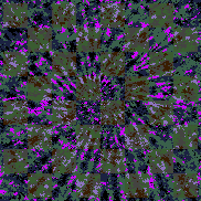 Tie Dye Camo NFT #1236 &copy; Dan Ellis vague.paris