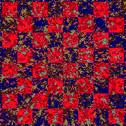 Tie Dye Camo NFT #1243 &copy; Dan Ellis vague.paris