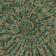 Tie Dye Camo NFT #1262 &copy; Dan Ellis vague.paris