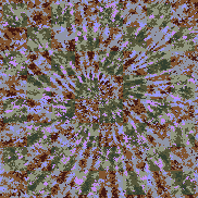 Tie Dye Camo NFT #1266 &copy; Dan Ellis vague.paris