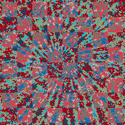 Tie Dye Camo NFT #1268 &copy; Dan Ellis vague.paris