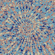 Tie Dye Camo NFT #1277 &copy; Dan Ellis vague.paris