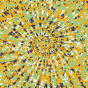 Tie Dye Camo NFT #1279 &copy; Dan Ellis vague.paris