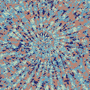 Tie Dye Camo NFT #1292 &copy; Dan Ellis vague.paris