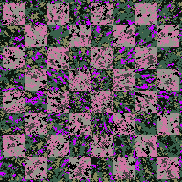 Tie Dye Camo NFT #1294 &copy; Dan Ellis vague.paris