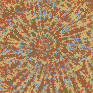 Tie Dye Camo NFT #1295 &copy; Dan Ellis vague.paris