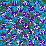 Tie Dye Camo NFT #1298 &copy; Dan Ellis vague.paris