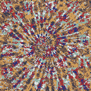 Tie Dye Camo NFT #1305 &copy; Dan Ellis vague.paris