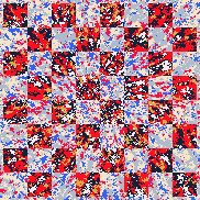 Tie Dye Camo NFT #1317 &copy; Dan Ellis vague.paris