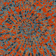 Tie Dye Camo NFT #1324 &copy; Dan Ellis vague.paris