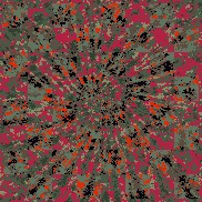 Tie Dye Camo NFT #1326 &copy; Dan Ellis vague.paris