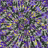 Tie Dye Camo NFT #1328 &copy; Dan Ellis vague.paris