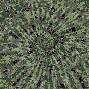 Tie Dye Camo NFT #1329 &copy; Dan Ellis vague.paris