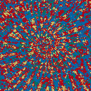 Tie Dye Camo NFT #1332 &copy; Dan Ellis vague.paris