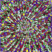 Tie Dye Camo NFT #1342 &copy; Dan Ellis vague.paris