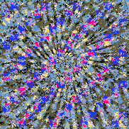 Tie Dye Camo NFT #1345 &copy; Dan Ellis vague.paris