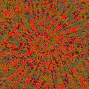 Tie Dye Camo NFT #1351 &copy; Dan Ellis vague.paris