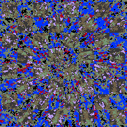 Tie Dye Camo NFT #1352 &copy; Dan Ellis vague.paris