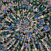 Tie Dye Camo NFT #1360 &copy; Dan Ellis vague.paris