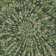 Tie Dye Camo NFT #1362 &copy; Dan Ellis vague.paris