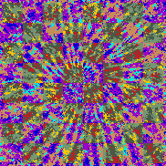 Tie Dye Camo NFT #1375 &copy; Dan Ellis vague.paris