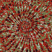 Tie Dye Camo NFT #1379 &copy; Dan Ellis vague.paris