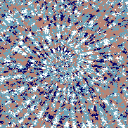 Tie Dye Camo NFT #1381 &copy; Dan Ellis vague.paris