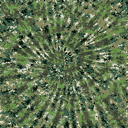 Tie Dye Camo NFT #1384 &copy; Dan Ellis vague.paris