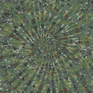 Tie Dye Camo NFT #1390 &copy; Dan Ellis vague.paris