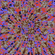 Tie Dye Camo NFT #1392 &copy; Dan Ellis vague.paris