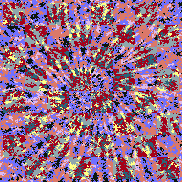 Tie Dye Camo NFT #1394 &copy; Dan Ellis vague.paris