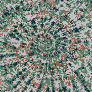 Tie Dye Camo NFT #1395 &copy; Dan Ellis vague.paris