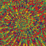 Tie Dye Camo NFT #1396 &copy; Dan Ellis vague.paris