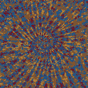 Tie Dye Camo NFT #1397 &copy; Dan Ellis vague.paris