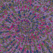 Tie Dye Camo NFT #1406 &copy; Dan Ellis vague.paris