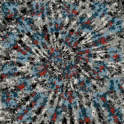 Tie Dye Camo NFT #1408 &copy; Dan Ellis vague.paris