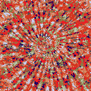 Tie Dye Camo NFT #1410 &copy; Dan Ellis vague.paris