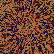 Tie Dye Camo NFT #1417 &copy; Dan Ellis vague.paris