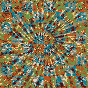 Tie Dye Camo NFT #1426 &copy; Dan Ellis vague.paris