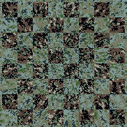 Tie Dye Camo NFT #1433 &copy; Dan Ellis vague.paris