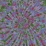 Tie Dye Camo NFT #1446 &copy; Dan Ellis vague.paris