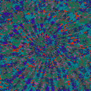 Tie Dye Camo NFT #1447 &copy; Dan Ellis vague.paris