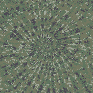 Tie Dye Camo NFT #1449 &copy; Dan Ellis vague.paris