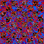 Tie Dye Camo NFT #1463 &copy; Dan Ellis vague.paris