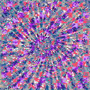 Tie Dye Camo NFT #1481 &copy; Dan Ellis vague.paris