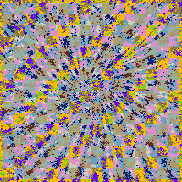 Tie Dye Camo NFT #1486 &copy; Dan Ellis vague.paris